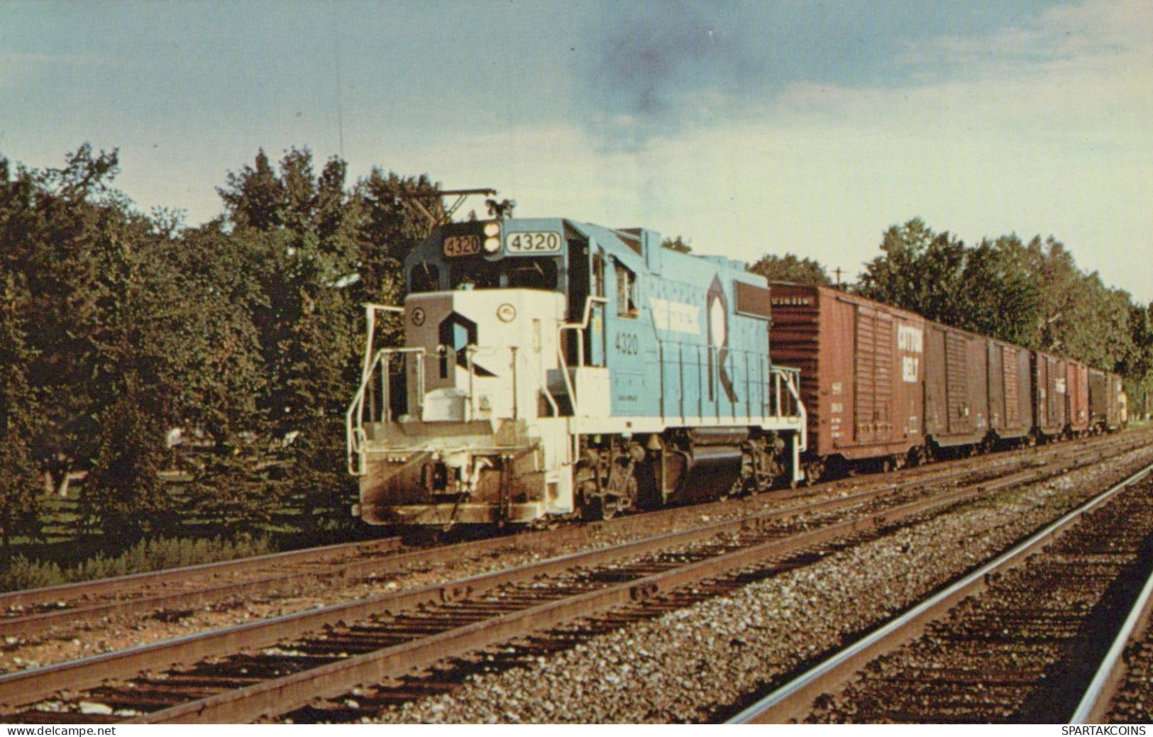 Transport FERROVIAIRE Vintage Carte Postale CPSMF #PAA648.FR - Trains