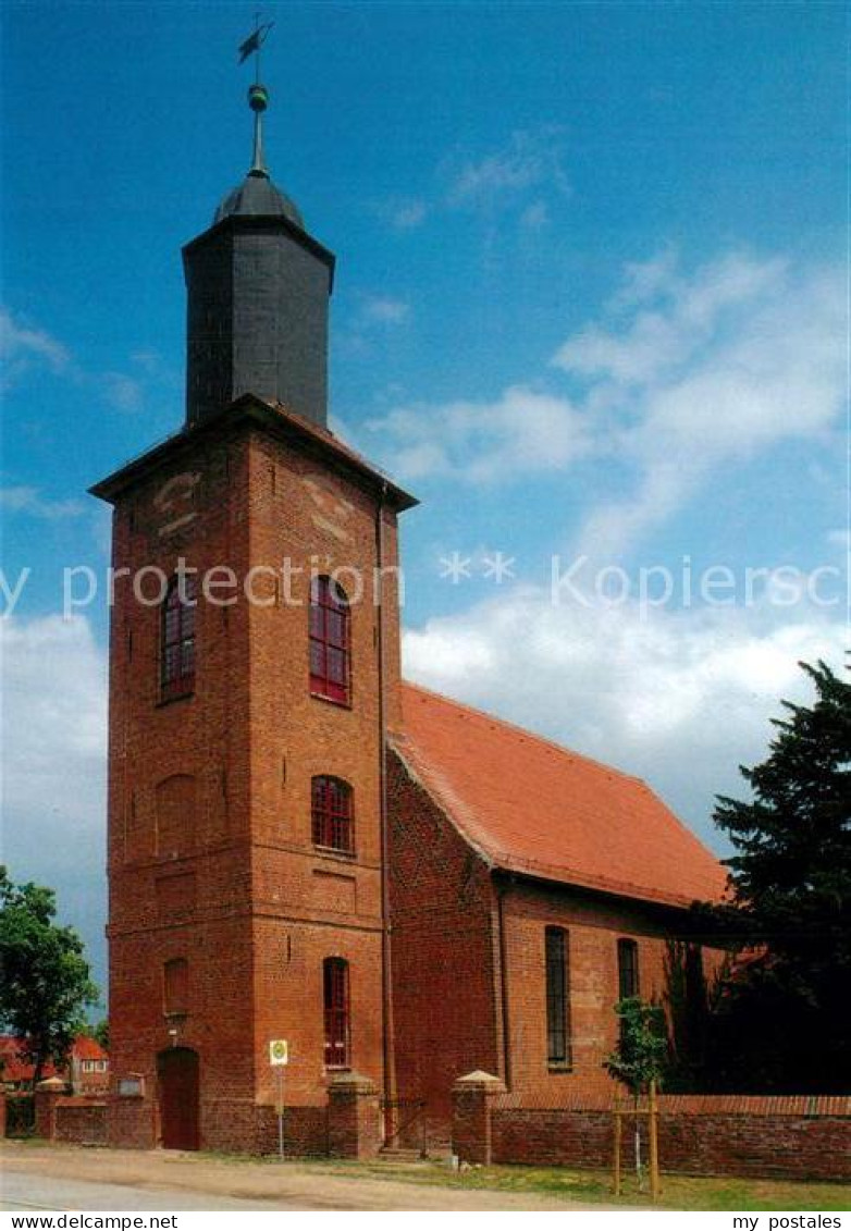 73268482 Ruehstaedt Evangelische Dorfkirche  Ruehstaedt - Other & Unclassified
