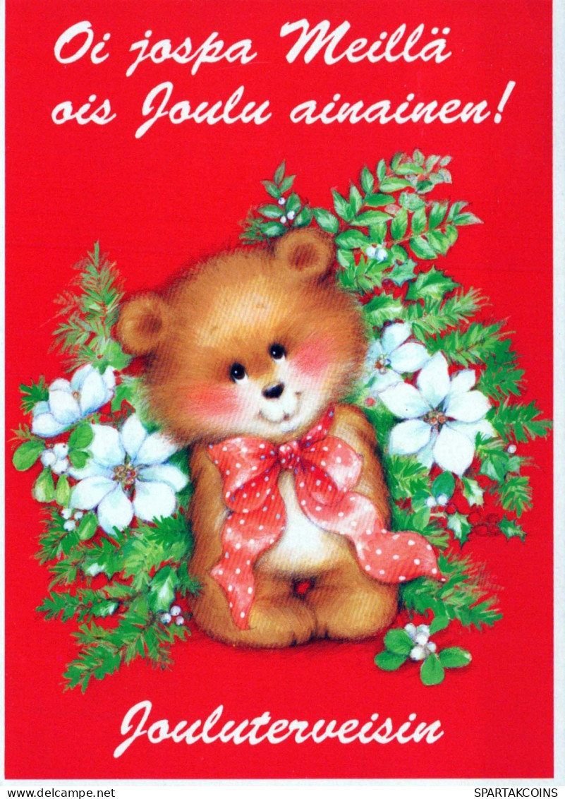 BEAR Animals Vintage Postcard CPSM #PBS125.GB - Beren