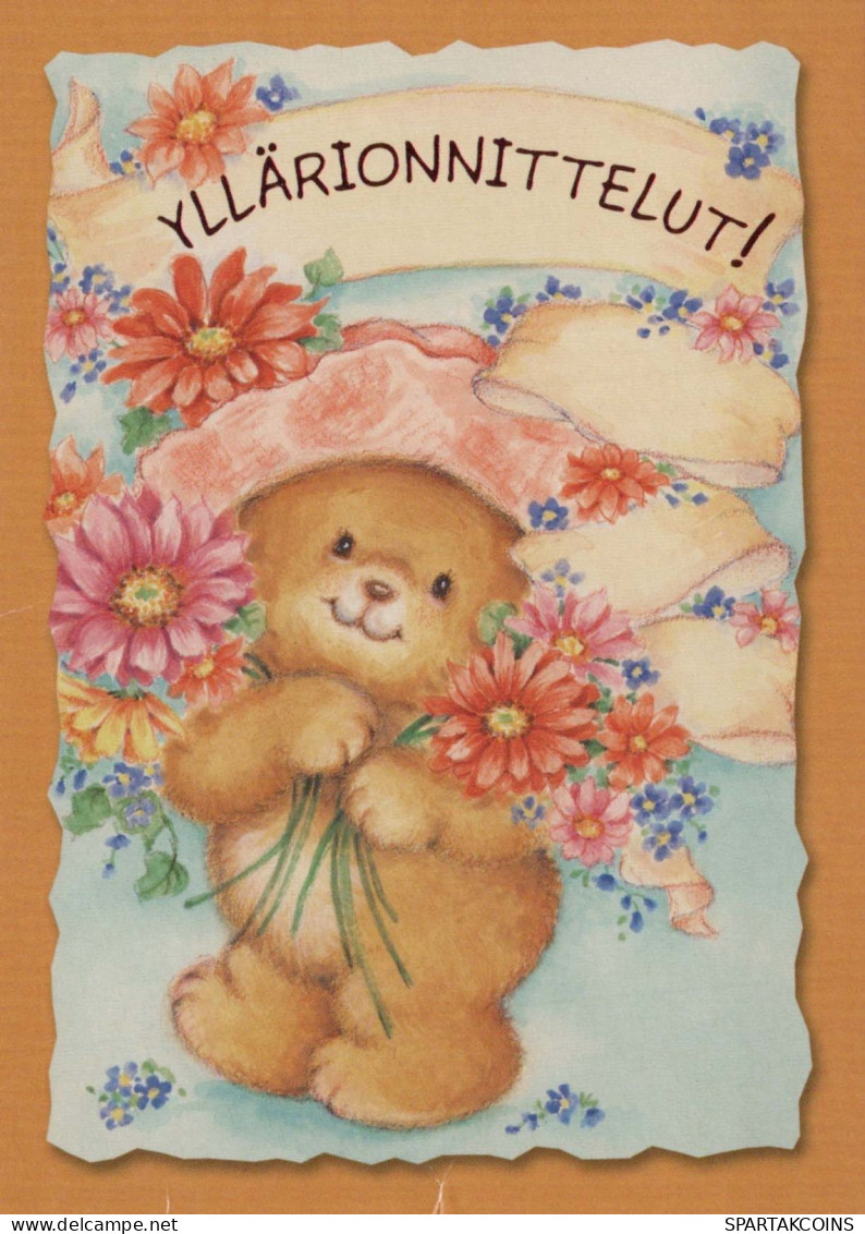 BEAR Animals Vintage Postcard CPSM #PBS187.GB - Osos