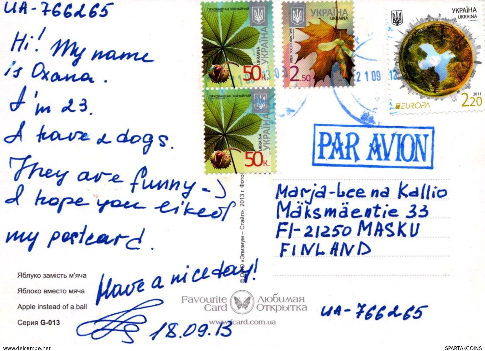 DOG Animals Vintage Postcard CPSM #PBQ475.GB - Chiens