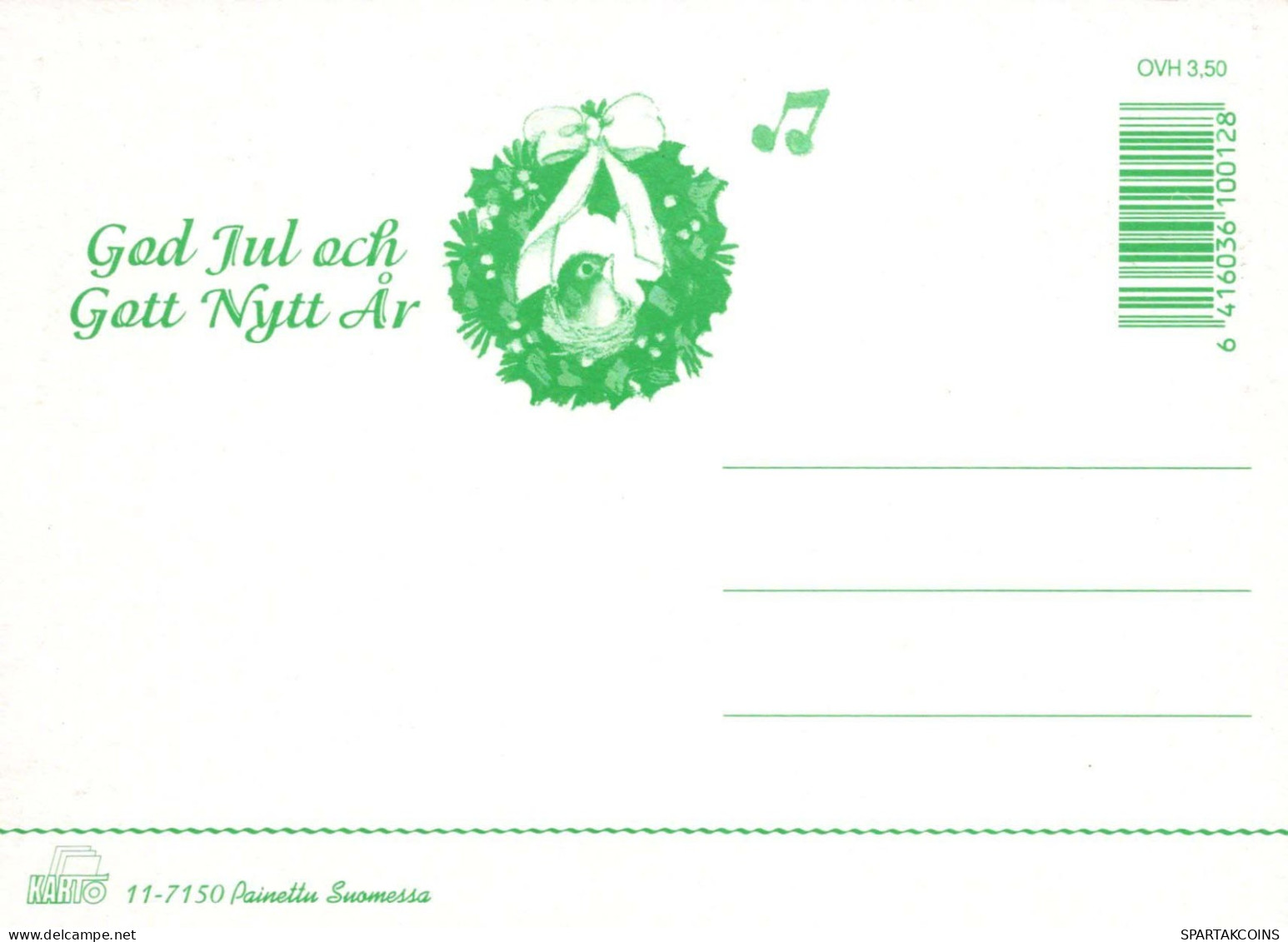 JESUS CHRIST Baby JESUS Christmas Religion Vintage Postcard CPSM #PBP705.GB - Jezus