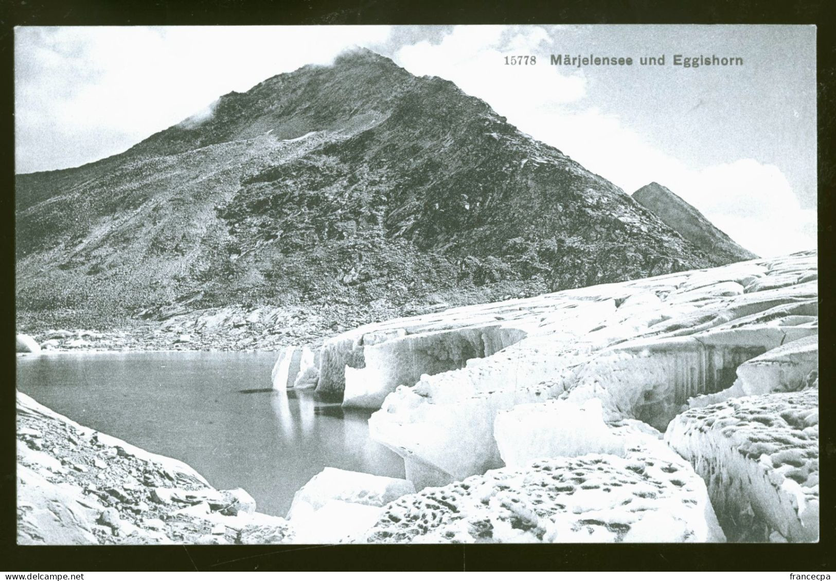 14989 - SUISSE -  MÄRJELENSEE Und EGGISHORN - Fiesch