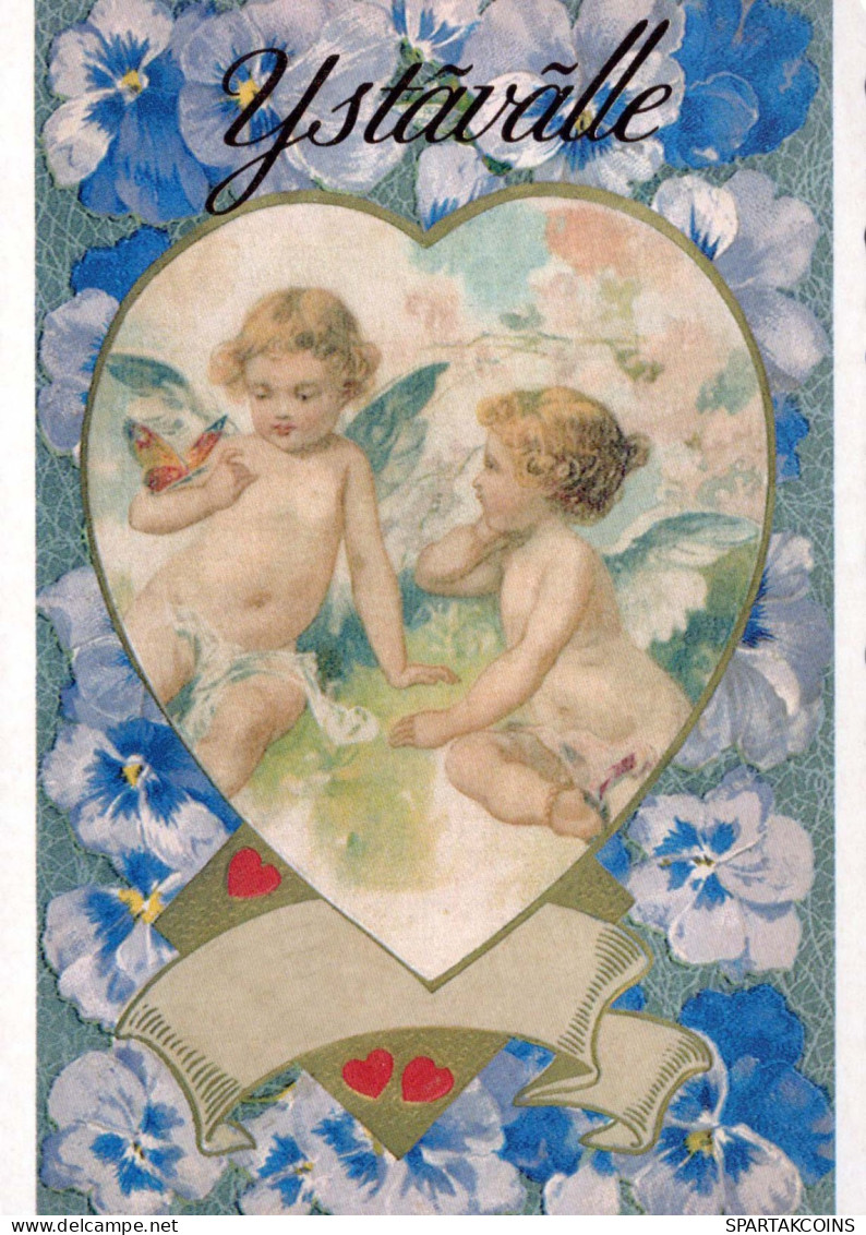 ANGELO Natale Vintage Cartolina CPSM #PBP515.IT - Angels
