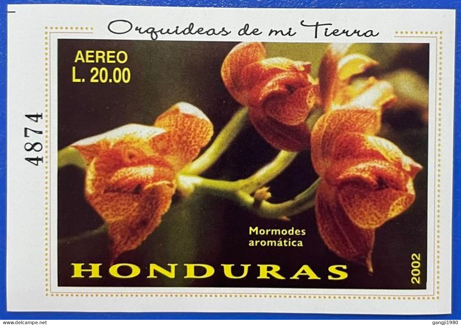 Honduras  2002 Flora,orchid, Flowers MNH - Honduras