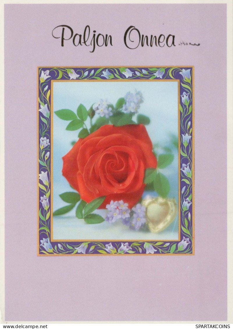 FIORI Vintage Cartolina CPSM #PAS307.IT - Flores