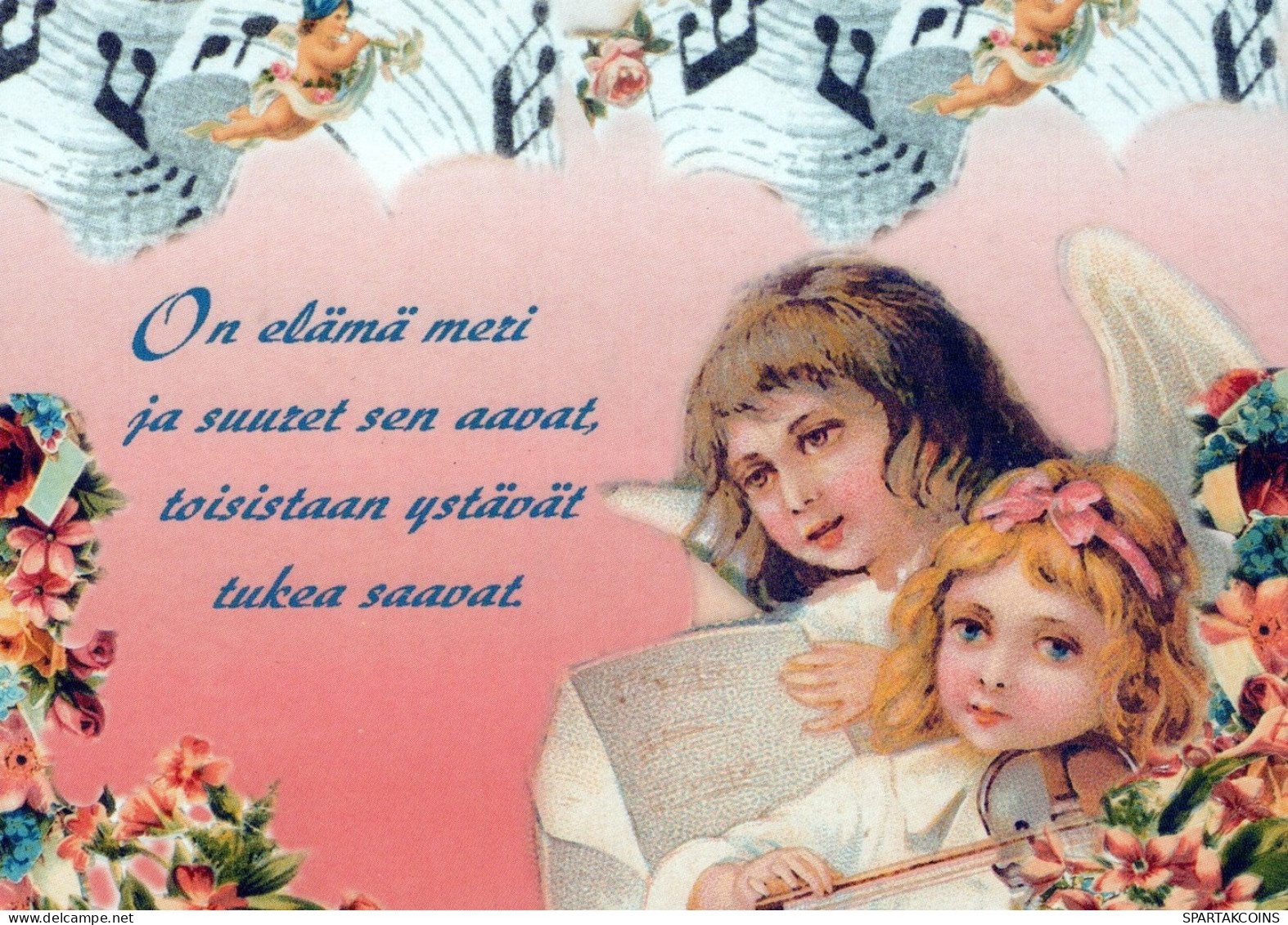 ANGELO Buon Anno Natale Vintage Cartolina CPSM #PAJ044.IT - Angels