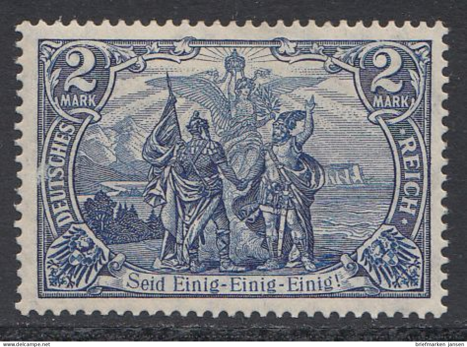 D,Dt.Reich Mi.Nr. 95AI, Freim. "Nord Und Süd" - Unused Stamps