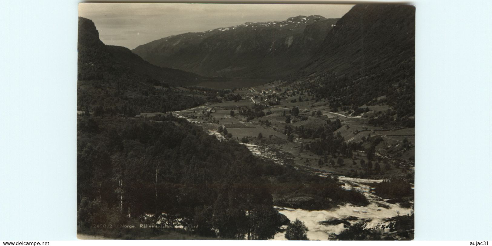 Norvège - Norway - Norge - Raheimsdalen Sunnfjord  ? - A Identifier - état - Norvège