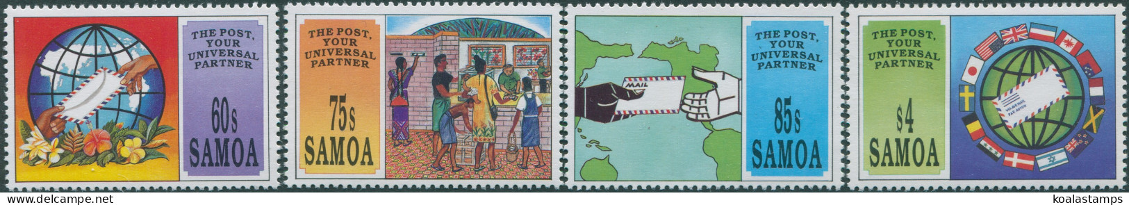 Samoa 1993 SG903-906 World Post Day Set MNH - Samoa (Staat)