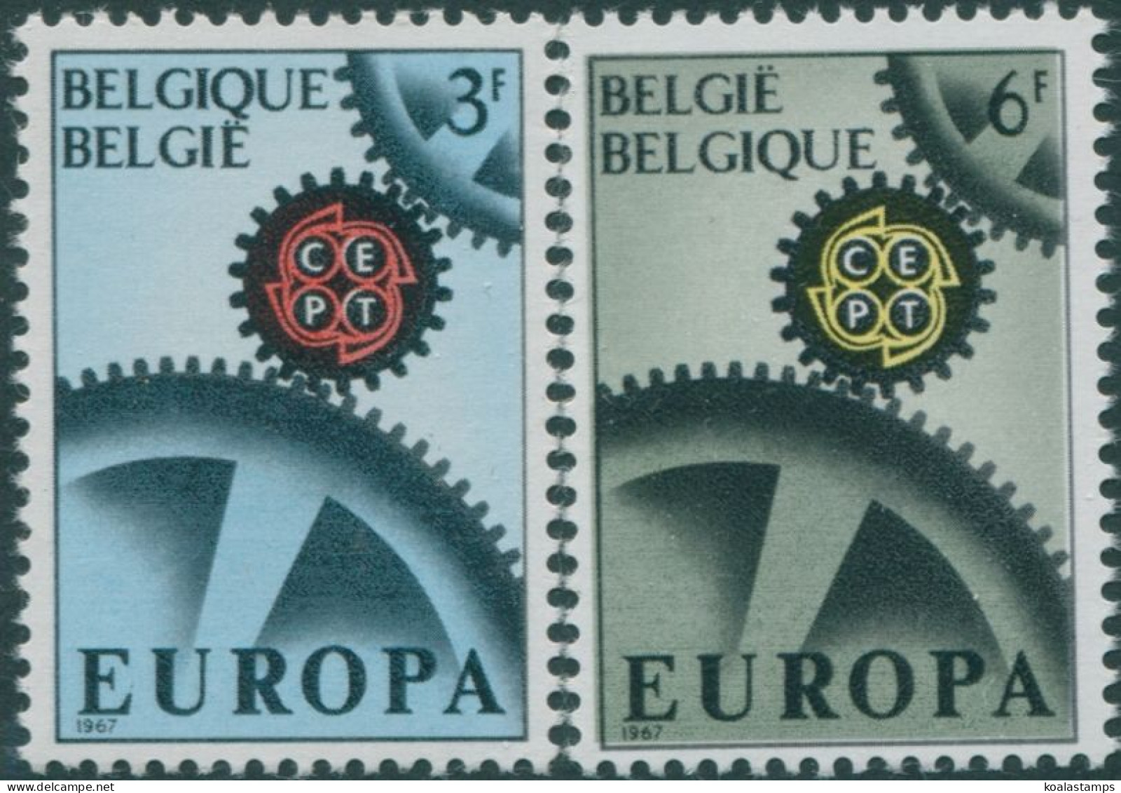 Belgium 1967 SG2013-2014 Europa Set MNH - Otros & Sin Clasificación