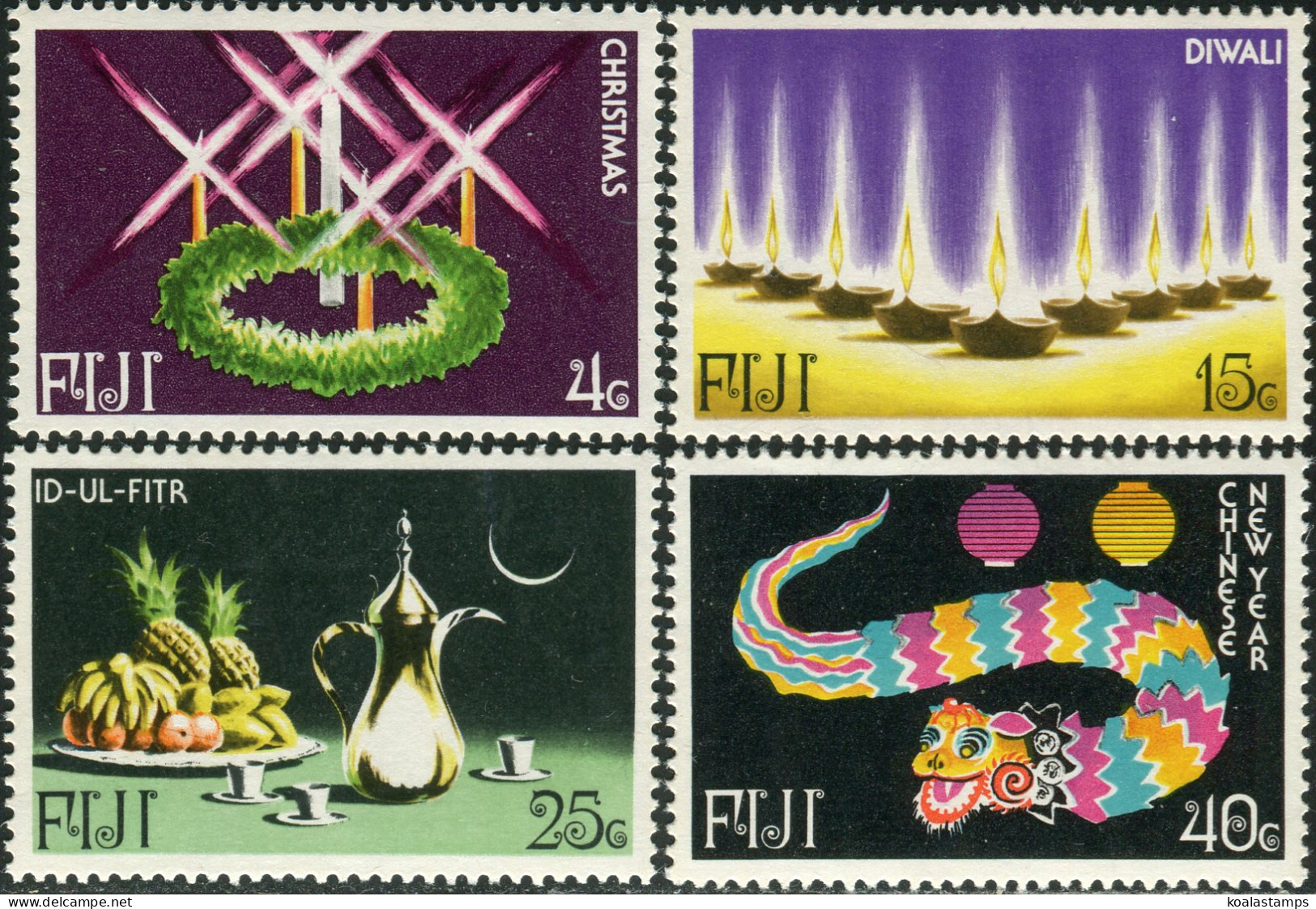 Fiji 1978 SG560-563 Festivals Set MNH - Fidji (1970-...)