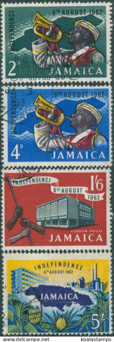 Jamaica 1962 SG193-196 Independence Set FU - Jamaica (1962-...)