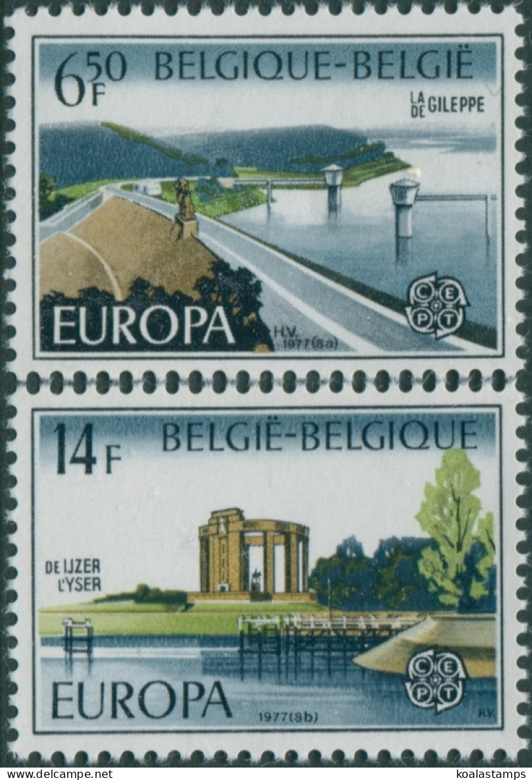 Belgium 1977 SG2490-2491 Europa Set MNH - Otros & Sin Clasificación