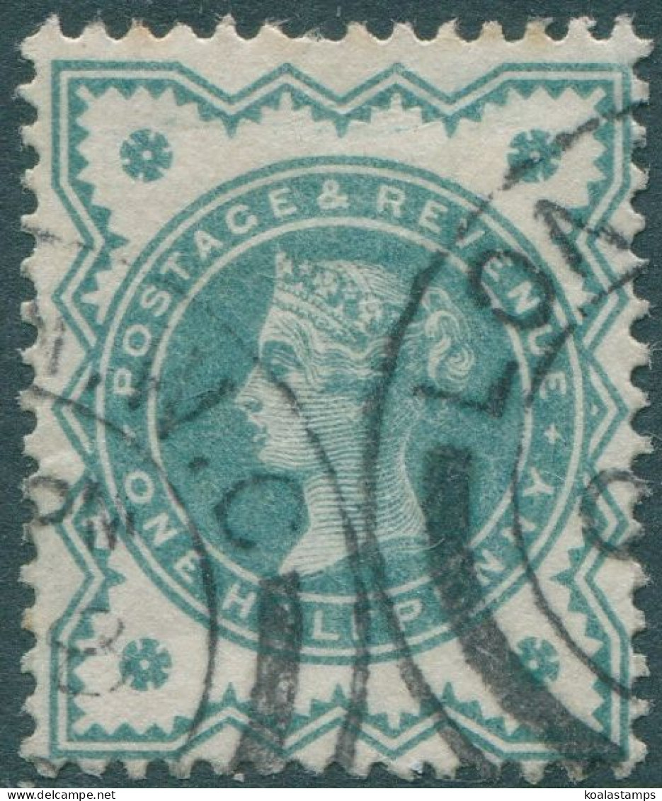 Great Britain 1900 SG213 ½d Blue-green QV #3 FU - Otros & Sin Clasificación