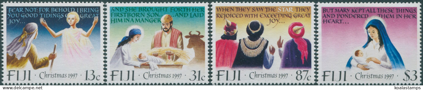 Fiji 1997 SG1002-1005 Christmas Set MNH - Fidji (1970-...)