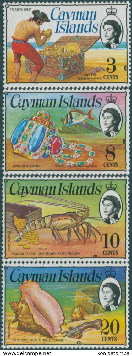 Cayman Islands 1974 SG347-417 QEII Treasure MNH - Cayman (Isole)