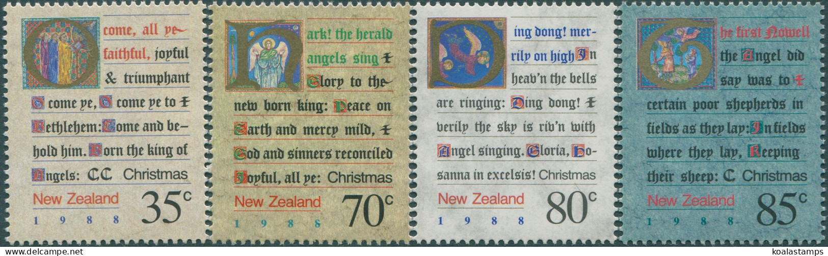 New Zealand 1988 SG1480-1483 Christmas Set MNH - Autres & Non Classés