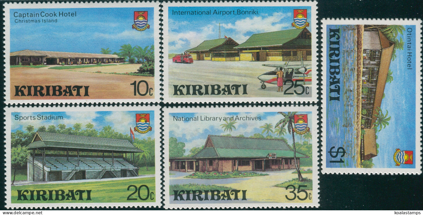 Kiribati 1980 SG136-140 Development Set MNH - Kiribati (1979-...)