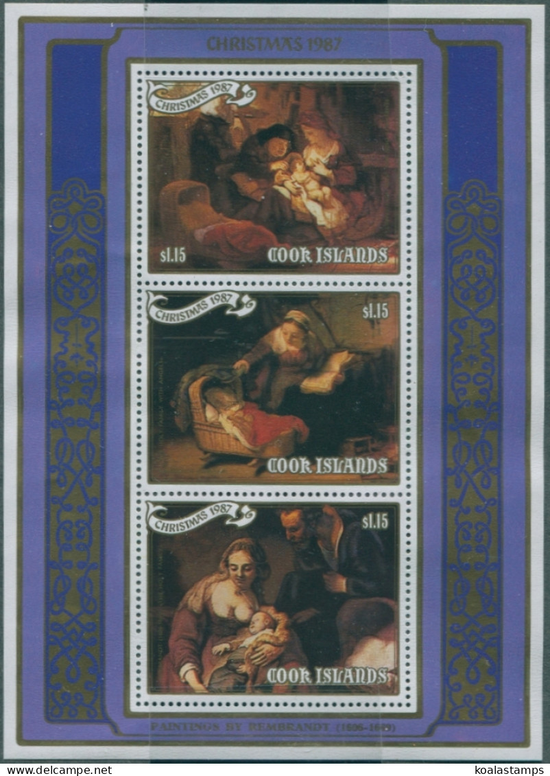 Cook Islands 1987 SG1198 Christmas MS MNH - Cookinseln
