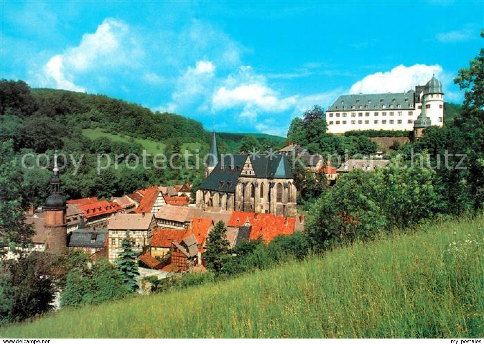 73268038 Stolberg Harz Saigerturm Schloss Kirche Stolberg Harz - Stolberg (Harz)