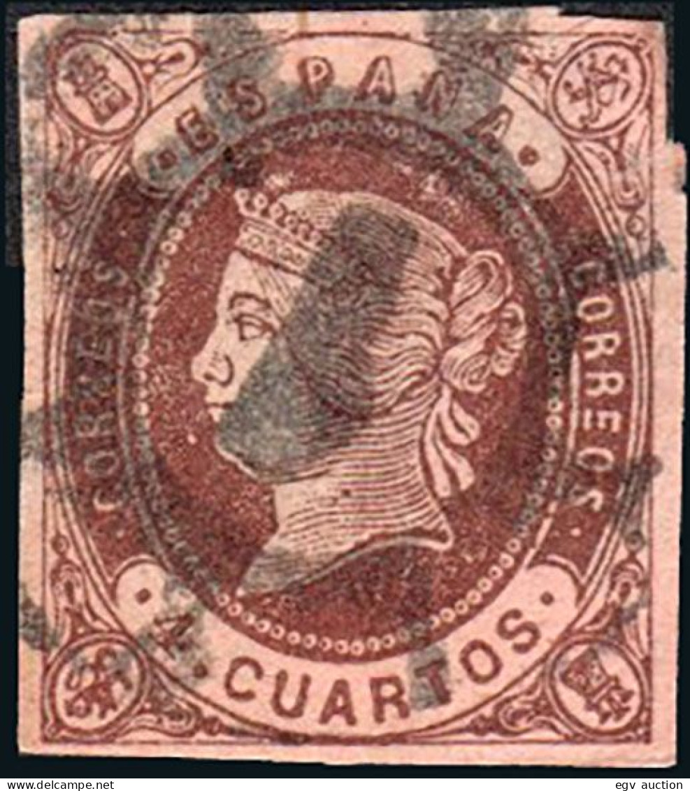 Madrid - Edi O 58 - 4 C.- Mat Rueda Carreta "1 - Madrid" - Used Stamps