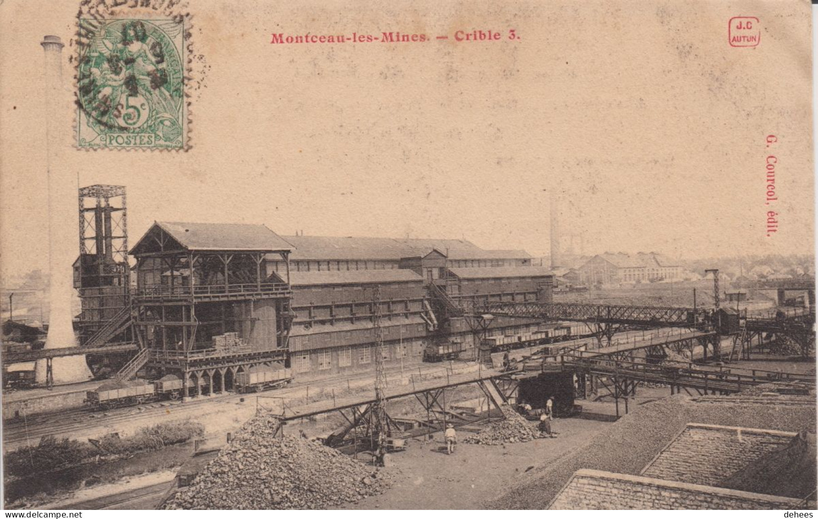 71 - Montceau-les-Mines, Crible 3 - Montceau Les Mines