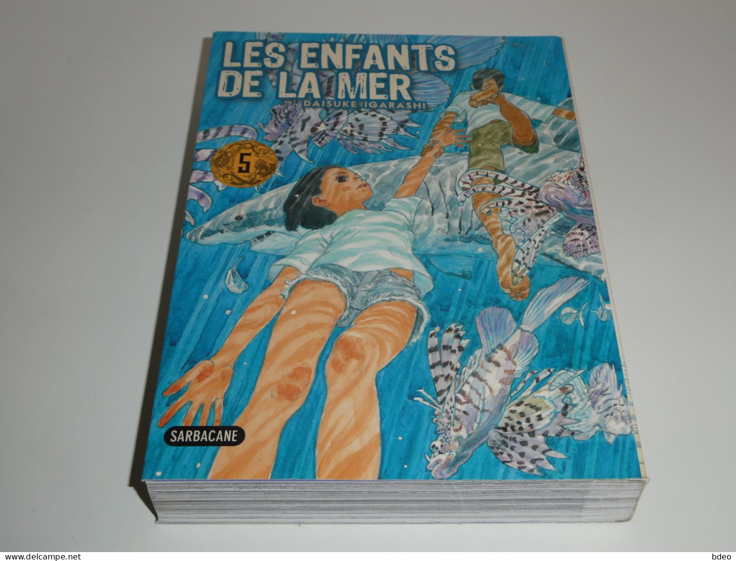 LES ENFANTS DE LA MER TOME 5 / BE - Mangas (FR)