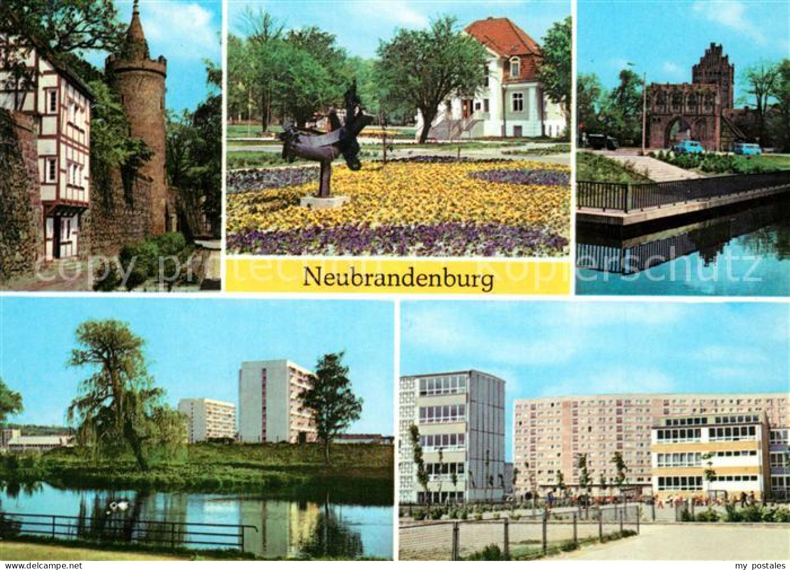 73267921 Neubrandenburg Wiekhaus Moenchenturm Erich-Weinert- Und Friedrich-Wolf- - Neubrandenburg