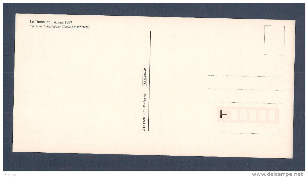 France, Souvenir Philatélique, Carte Postale, Château De Versailles, Sculptures Du Bassin D'Apollon, 3073, Neuf, TTB - Official Stationery