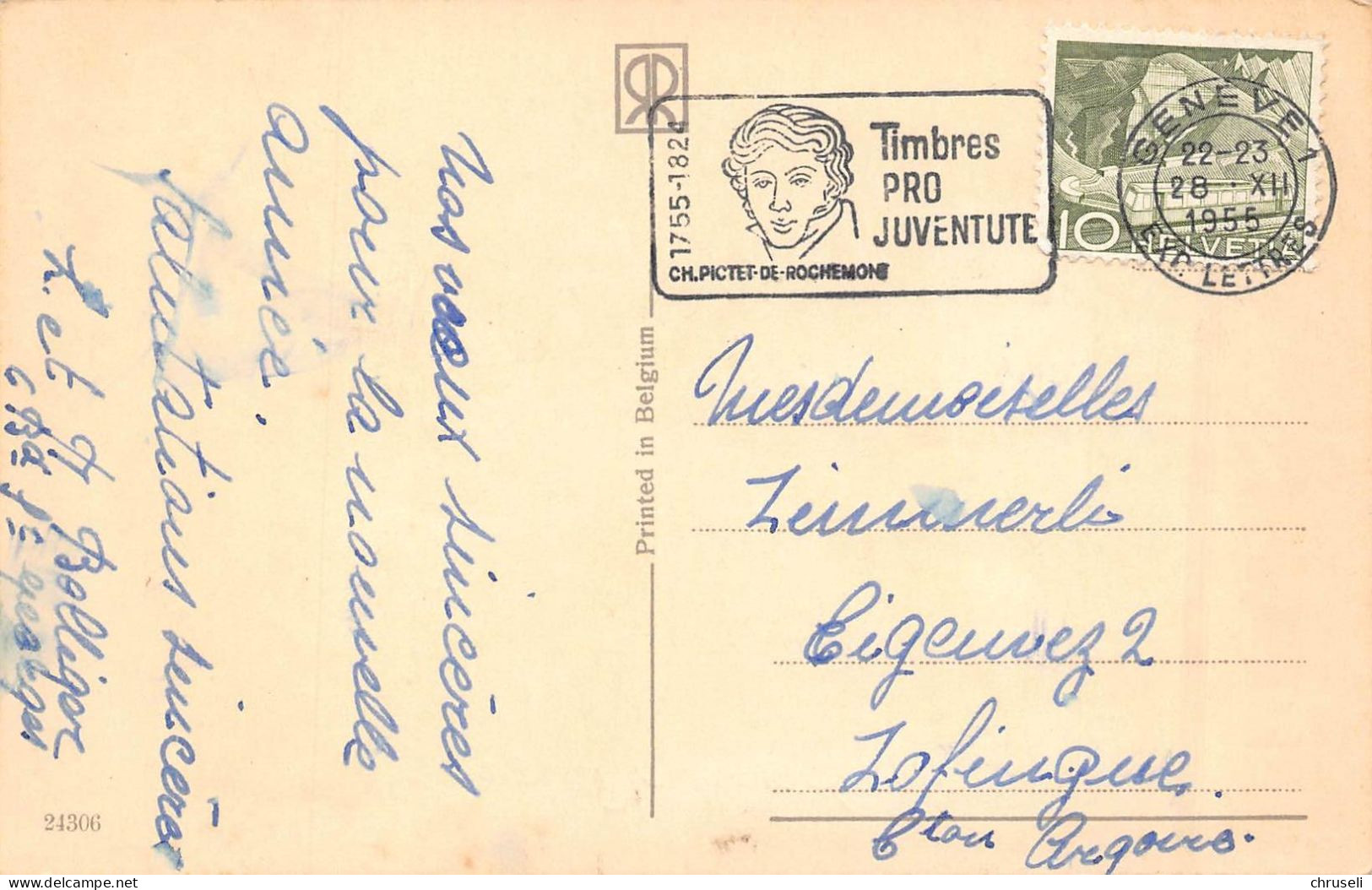 Pro Juventute Stempel - Storia Postale