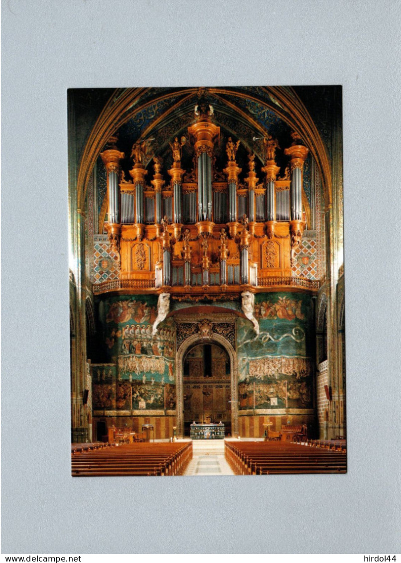 Albi (81) : Cathédrale Sainte Cécile - Les Orgues Et Le Jugement Dernier - Albi