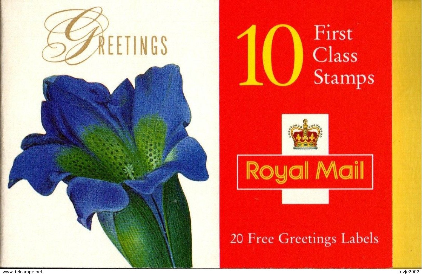 Großbritannien 1997 - Mi.Nr. 1667 - 1676 CS Markenheftchen - Postfrisch MNH - Blumen Flowers - Other & Unclassified