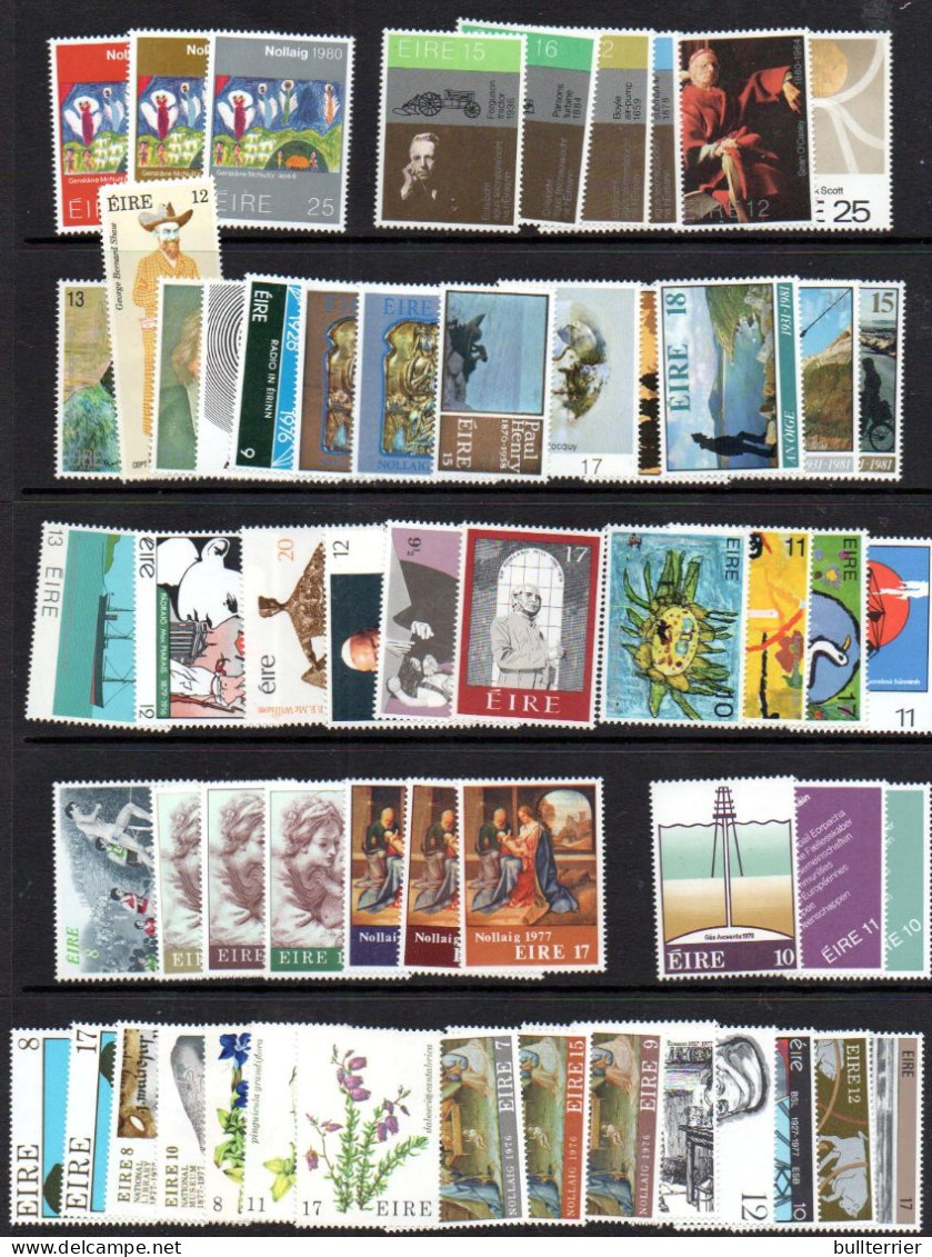 IRELAND - SELECTION OF STAMPS MINT NEVER HINGED, SG CAT £ 62.50 - Nuovi