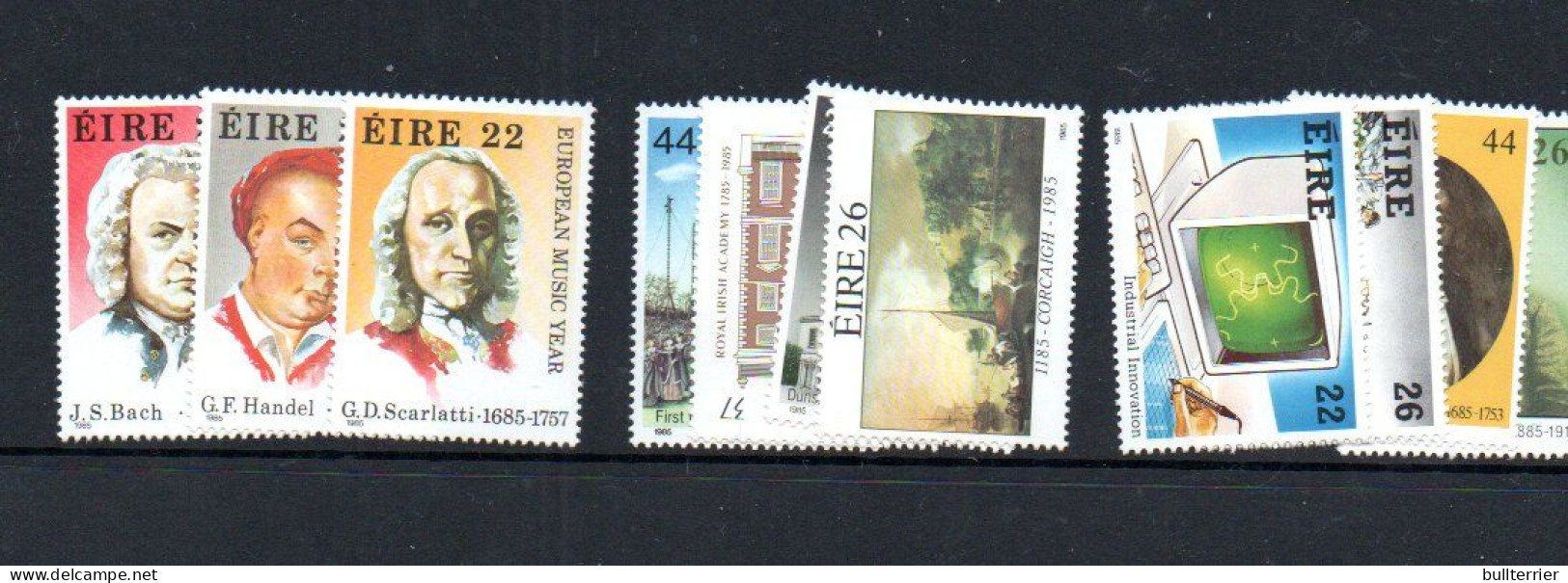 IRELAND - SELECTION OF STAMPS MINT NEVER HINGED, SG CAT £ 62.50 - Neufs