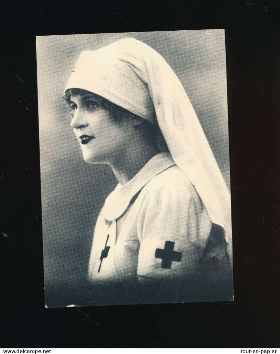 Carte Postale édition Croix Rouge Conseil Départemental Seine Saint Denis 1914-1918 SSBM Infirmière - Rotes Kreuz