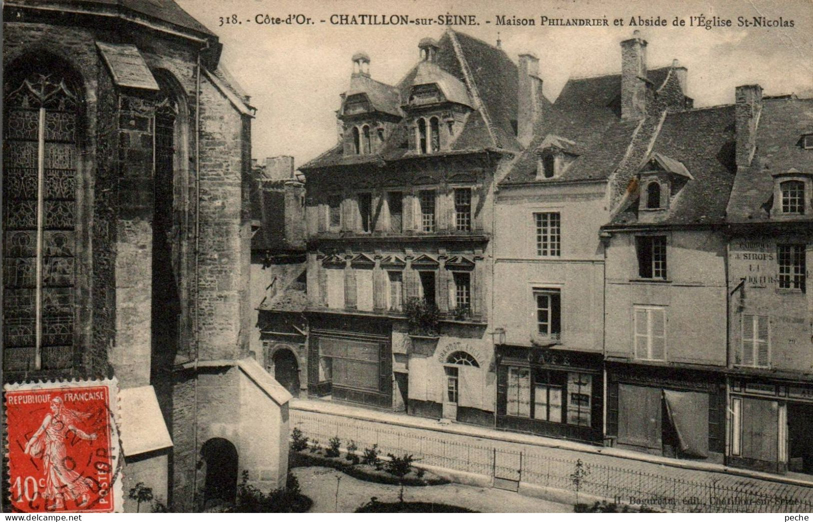 N°2166 W -cpa Chatillon Sur Seine -maison Philandrier- - Chatillon Sur Seine