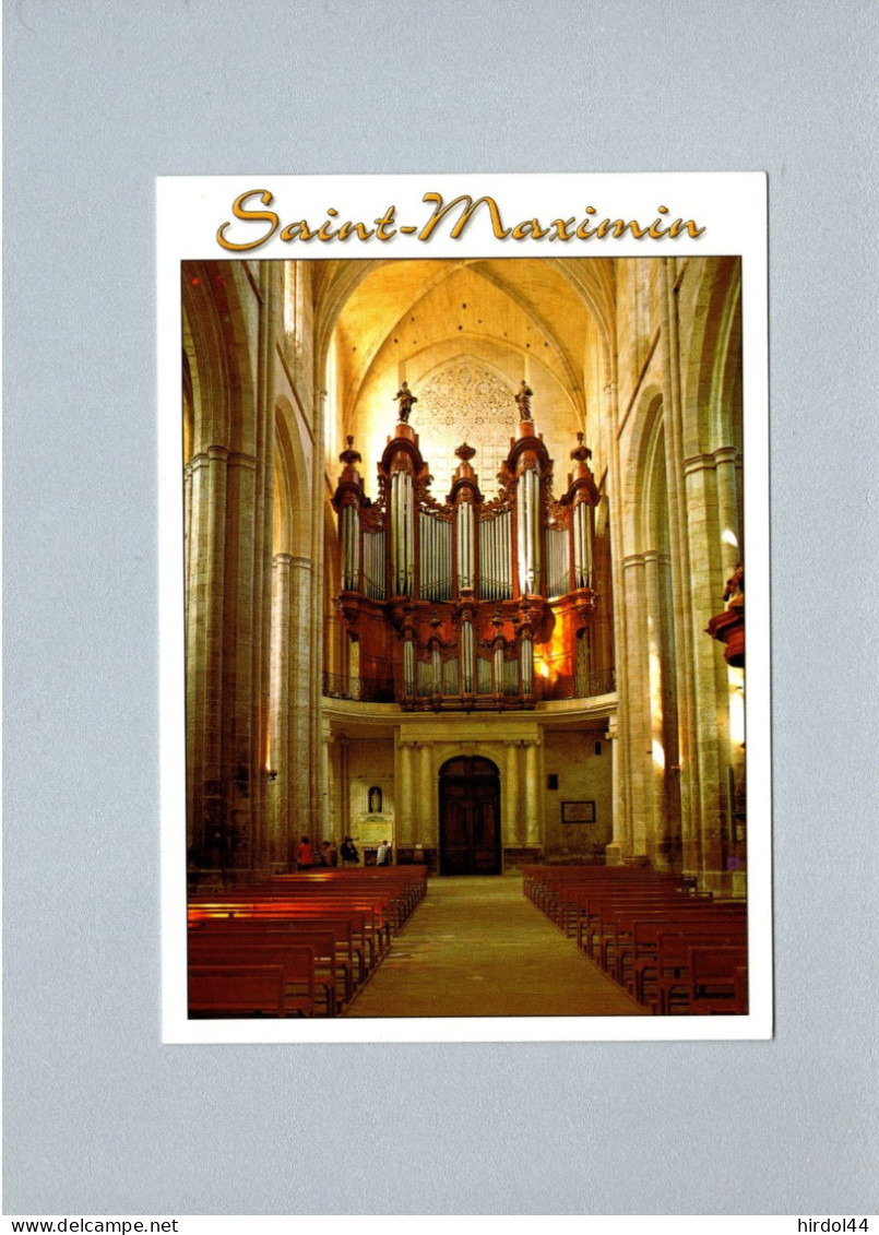 Saint-Maximin-la-Sainte-Baume (83) : Intérieur De La Basilique - Orges - Saint-Maximin-la-Sainte-Baume