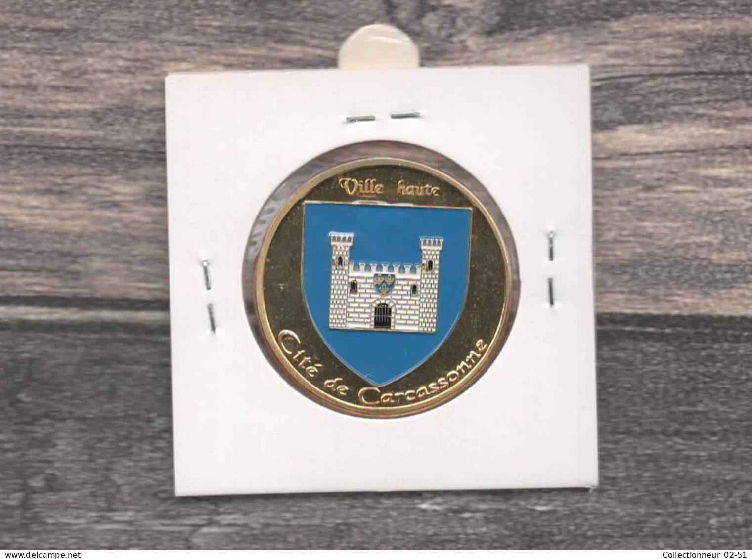 Médaille Souvenirs&Patrimoine : La Porte D'Aude (couleur Or) - Autres & Non Classés