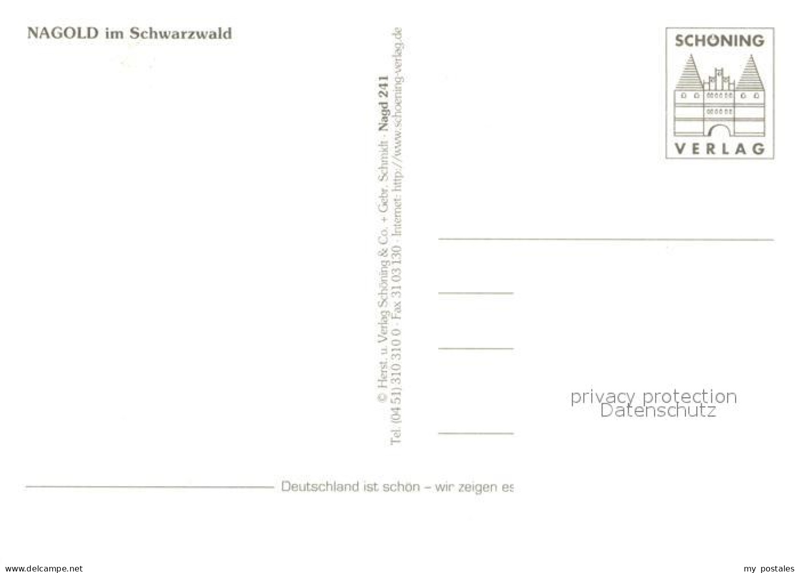 73267601 Nagold Rathaus Stadtblick Brunnen Kirche Fachwerkhaeuser Nagold - Nagold