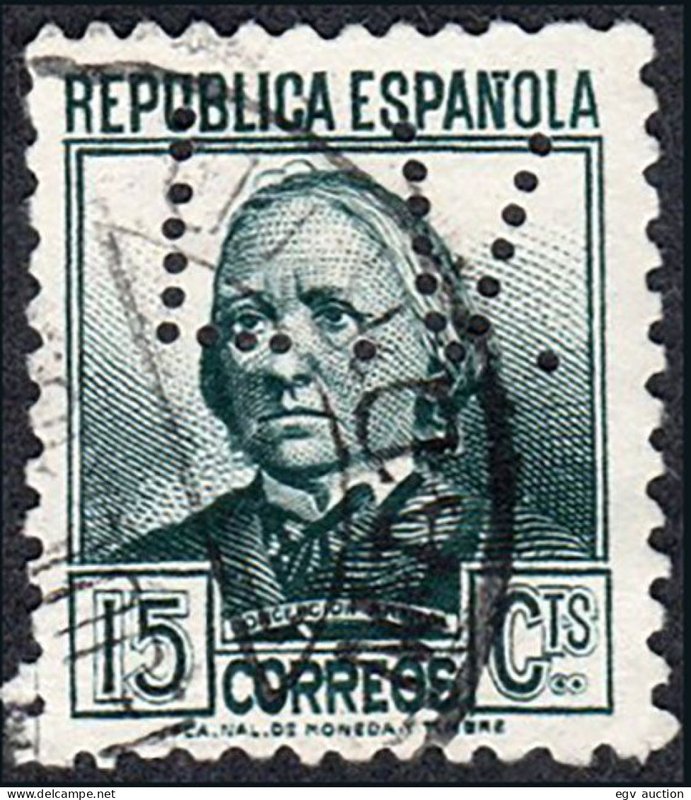 Madrid - Perforado - Edi O 683 - "L.V." (La Veneciana - Espejos Y Vidrios) - Used Stamps