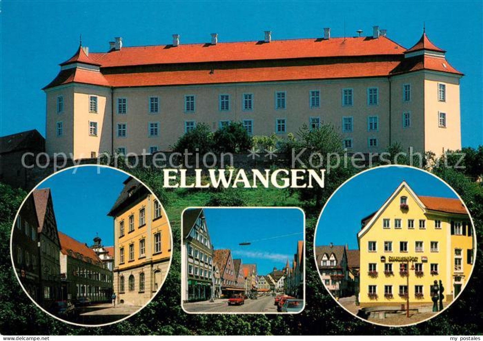 73267544 Ellwangen Jagst Schloss Teilansichten Ellwangen Jagst - Ellwangen