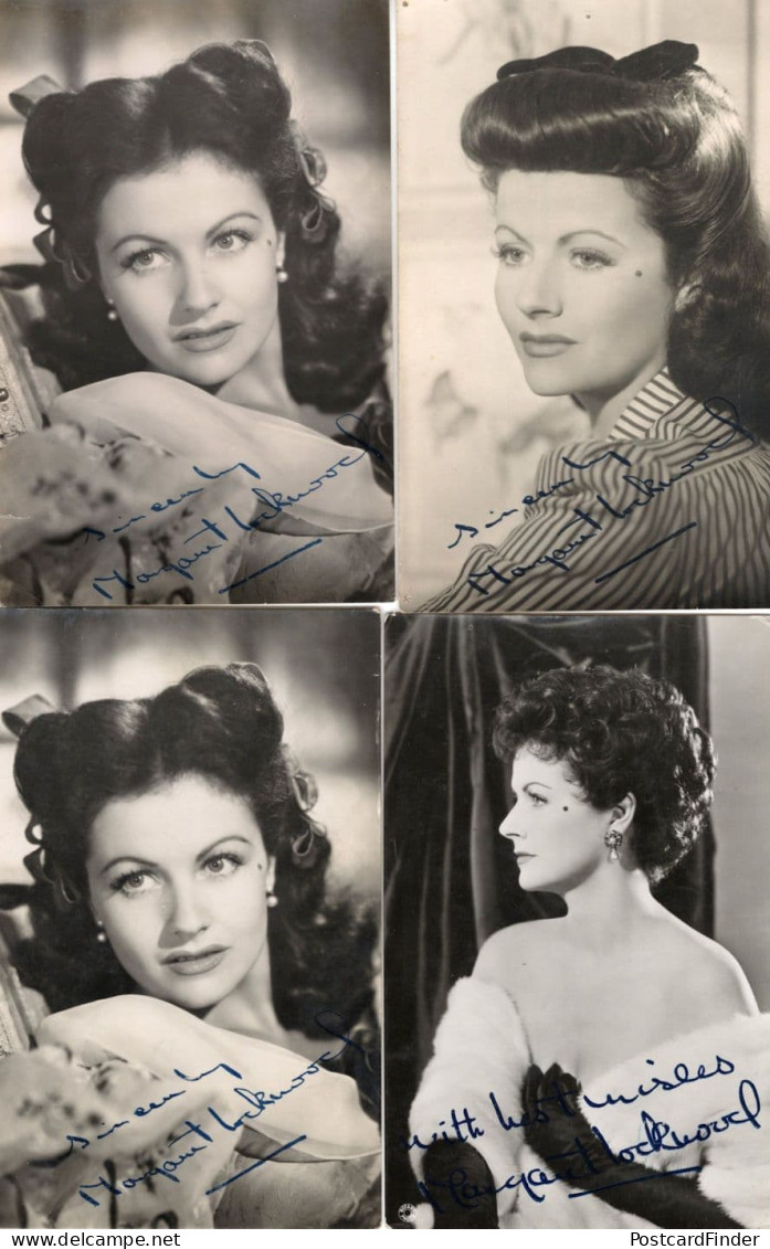 Margaret Lockwood 4x Printed But Hand Signed Appearance Photo S - Attori E Comici 