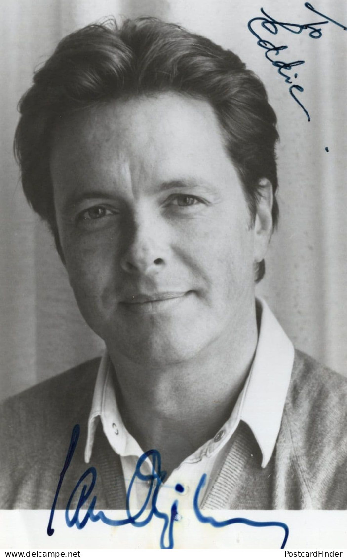 Ian Ogilvy The Saint Hand Signed Photo - Schauspieler Und Komiker