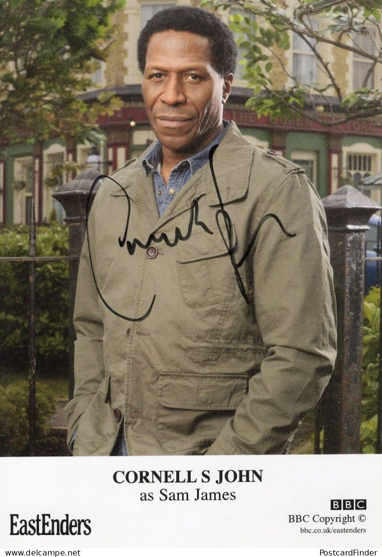 Cornell S John As Sam James Eastenders Hand Signed Cast Card Photo - Actors & Comedians