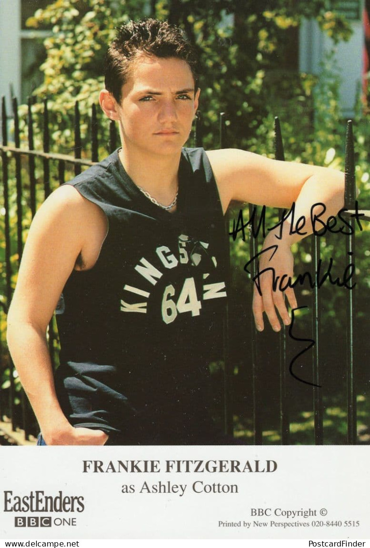 Frankie Fitzgerald As Ashley Cotton Eastenders Hand Signed Cast Card Photo - Actores Y Comediantes 