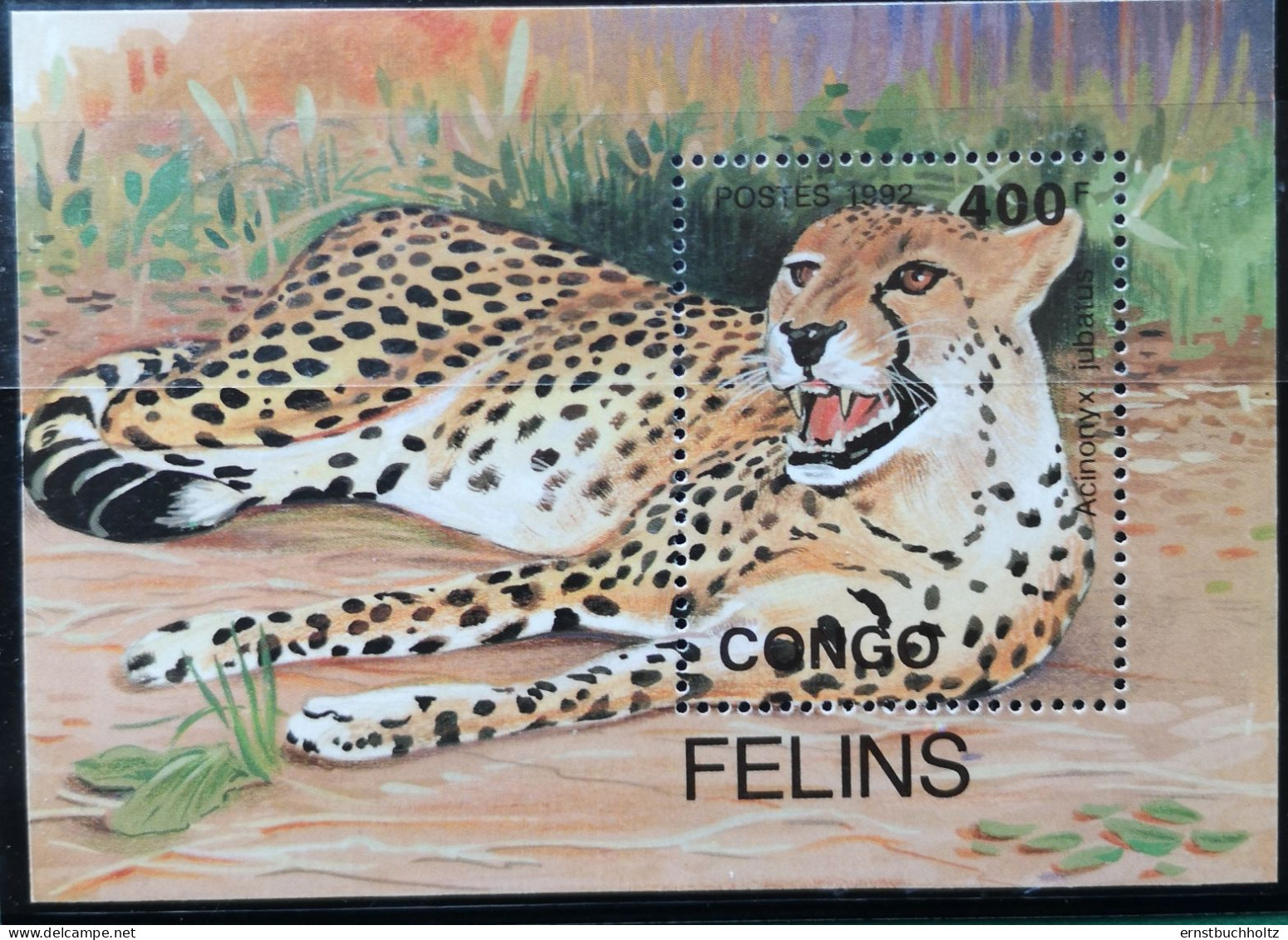 Kongo Congo Zaire 1992 Gepard Mi B95** - Ongebruikt