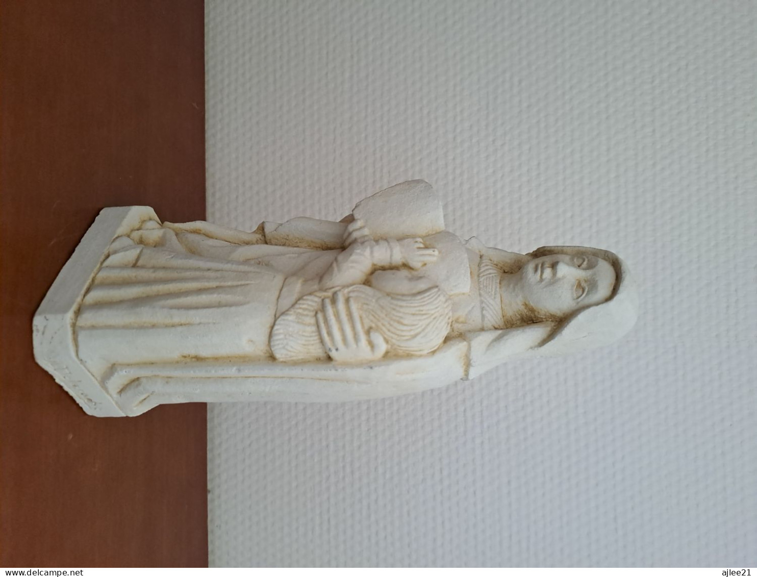 Statue Sainte Anne Et Sainte Vierge Marie. - Art Religieux