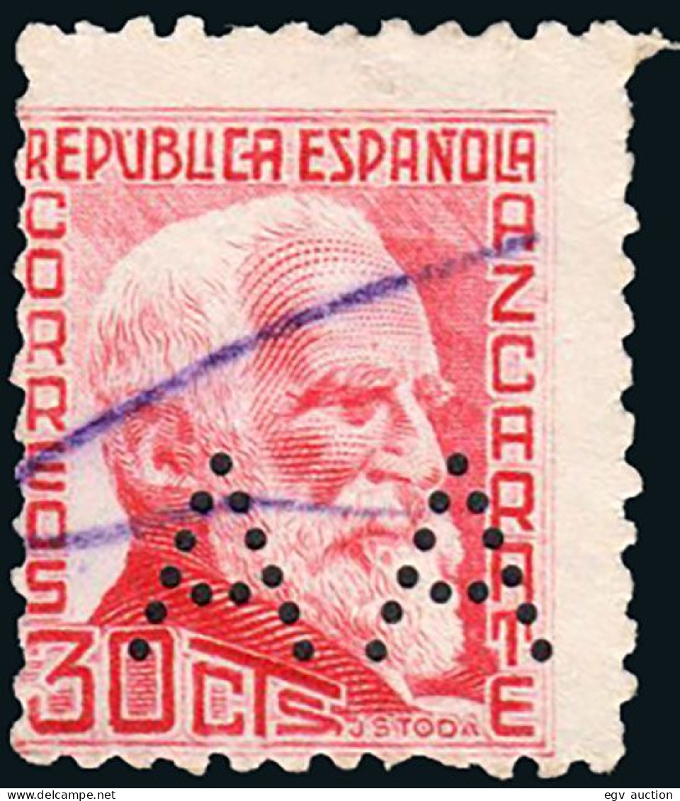 Madrid - Perforado - Edi O 686 - "AA" (Seguros) - Used Stamps