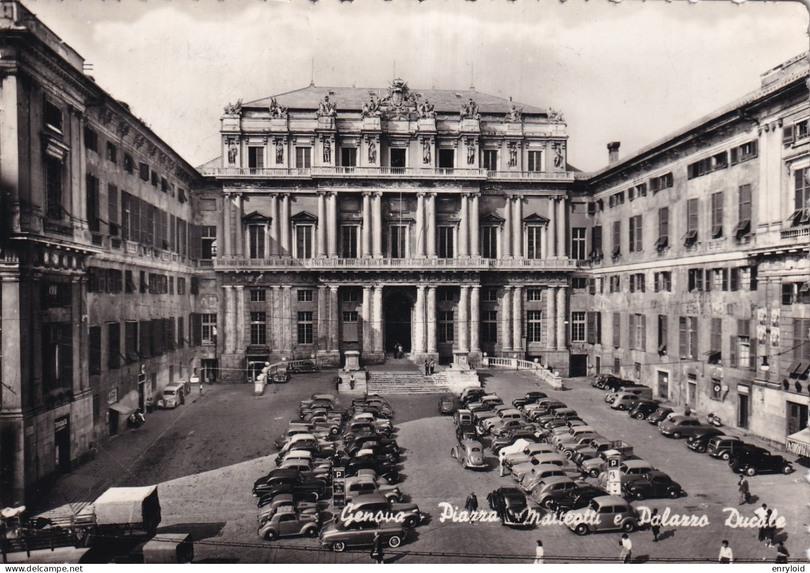 Genova Piazza Matteotti E Palazzo Ducale - Genova (Genua)